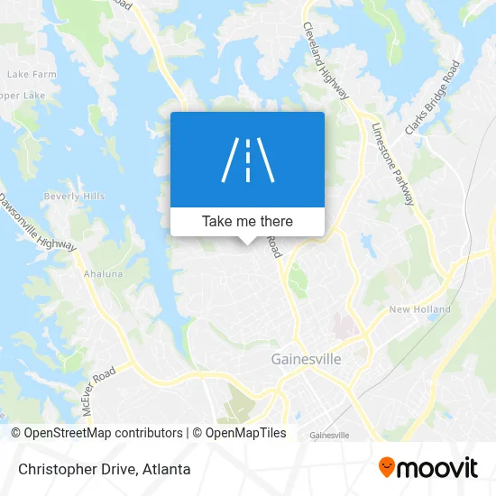 Christopher Drive map