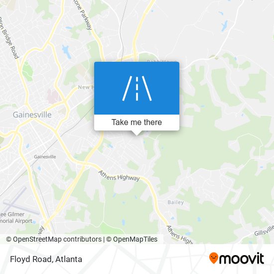 Floyd Road map