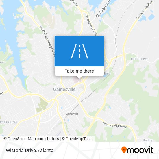 Wisteria Drive map