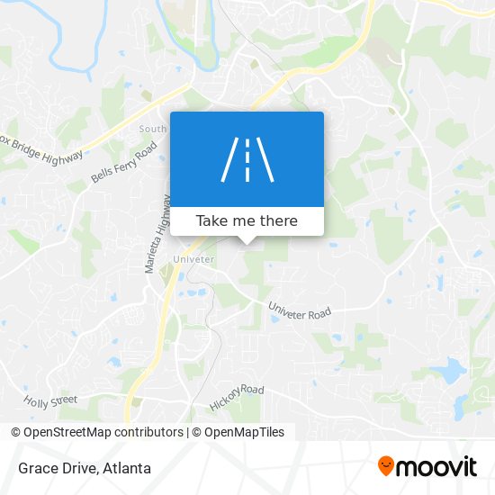 Grace Drive map