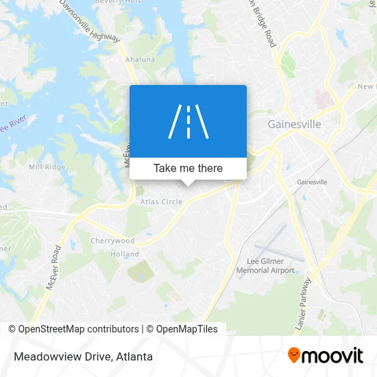 Meadowview Drive map