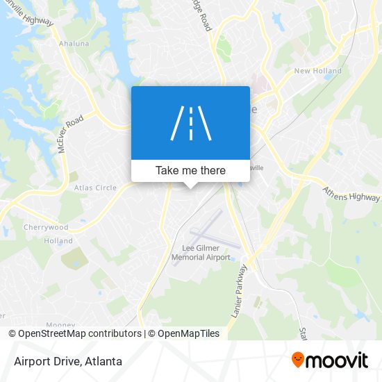 Mapa de Airport Drive