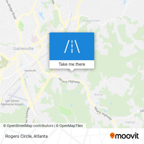 Rogers Circle map