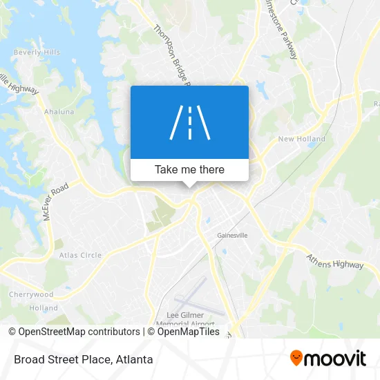 Broad Street Place map
