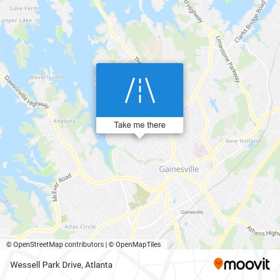 Mapa de Wessell Park Drive