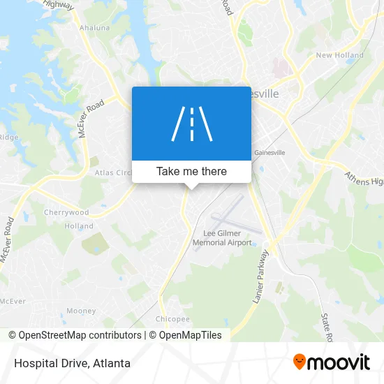 Hospital Drive map