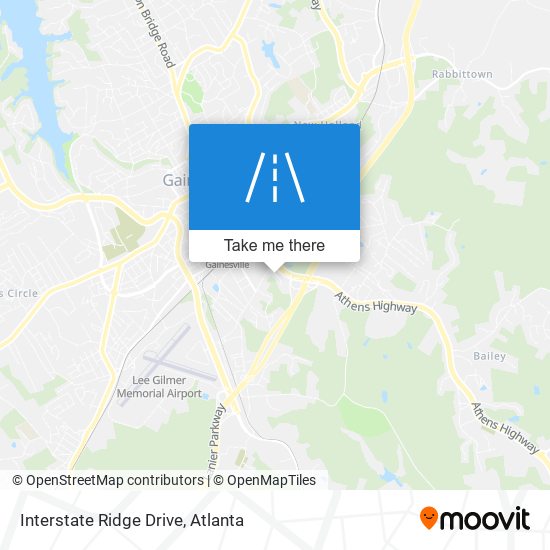 Mapa de Interstate Ridge Drive