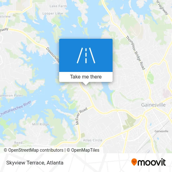 Skyview Terrace map