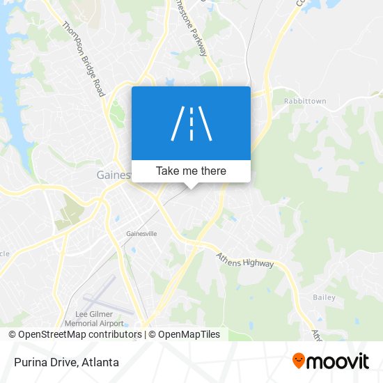 Purina Drive map