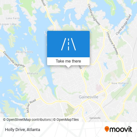 Mapa de Holly Drive