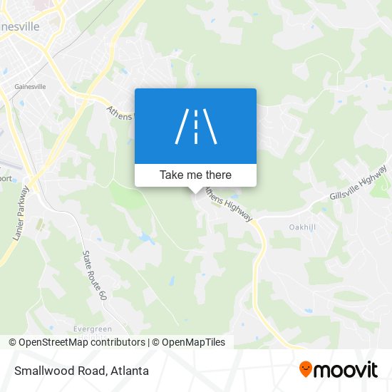 Mapa de Smallwood Road