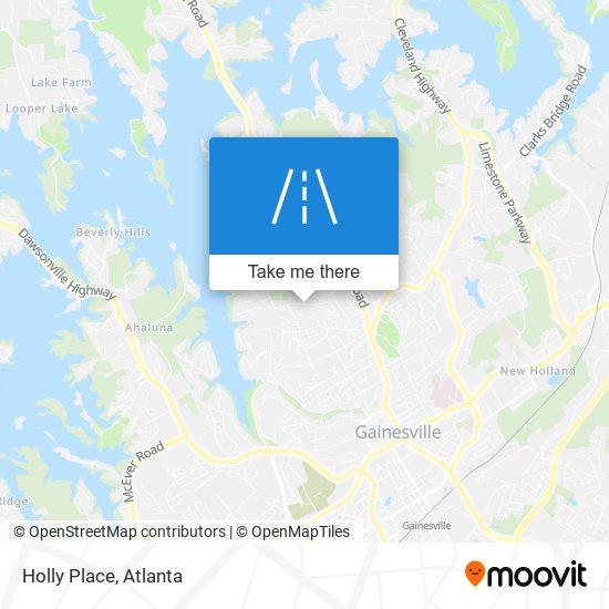 Holly Place map