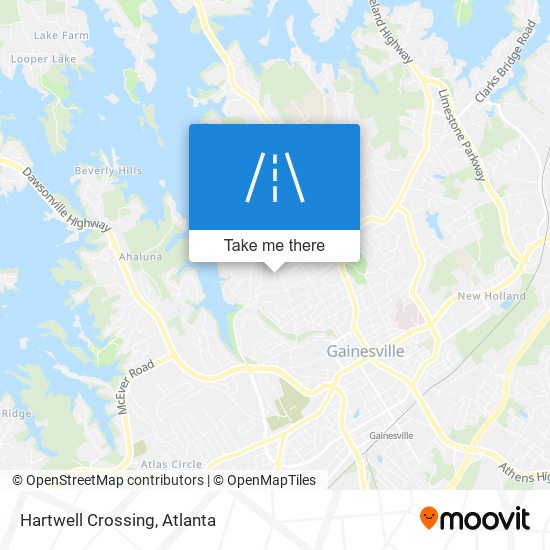 Hartwell Crossing map