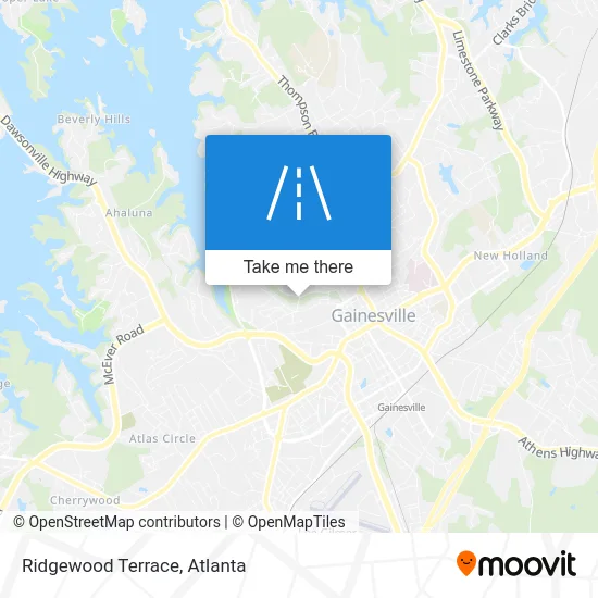 Ridgewood Terrace map