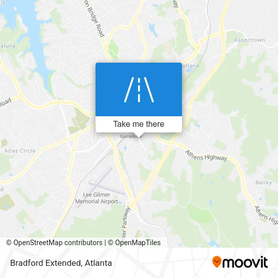 Bradford Extended map