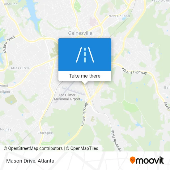 Mason Drive map