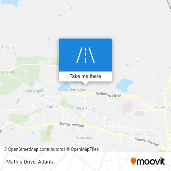 Mathis Drive map