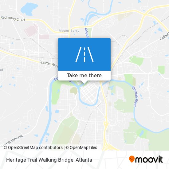 Mapa de Heritage Trail Walking Bridge