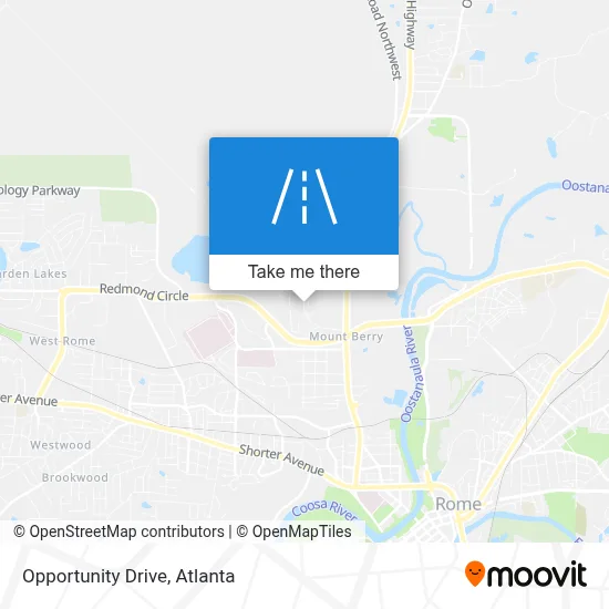 Opportunity Drive map