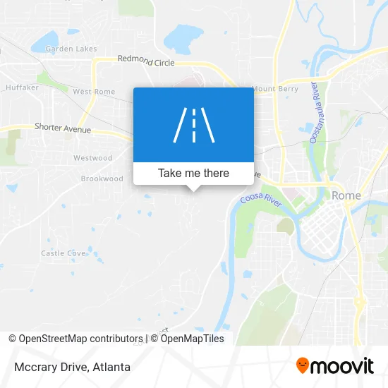 Mccrary Drive map