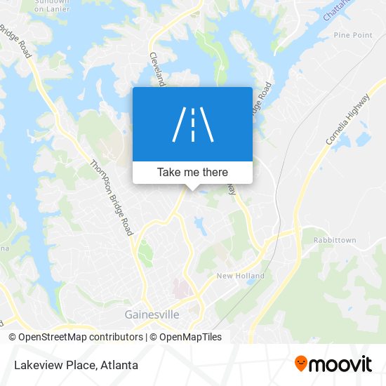 Lakeview Place map