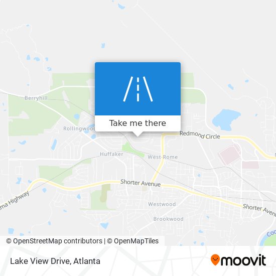 Mapa de Lake View Drive