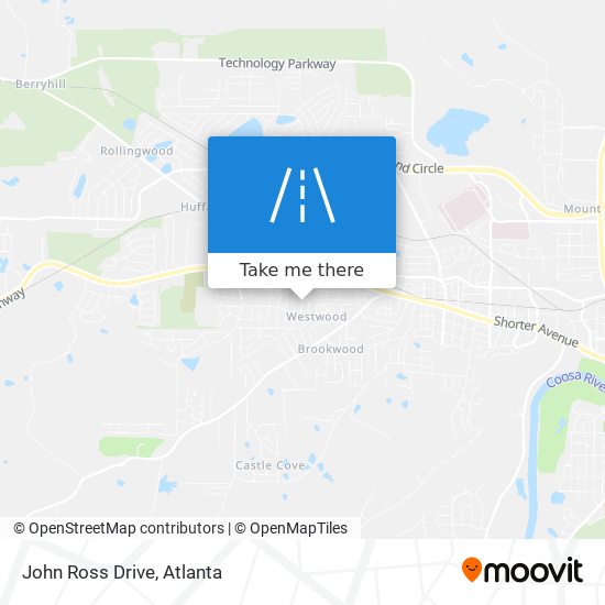 John Ross Drive map