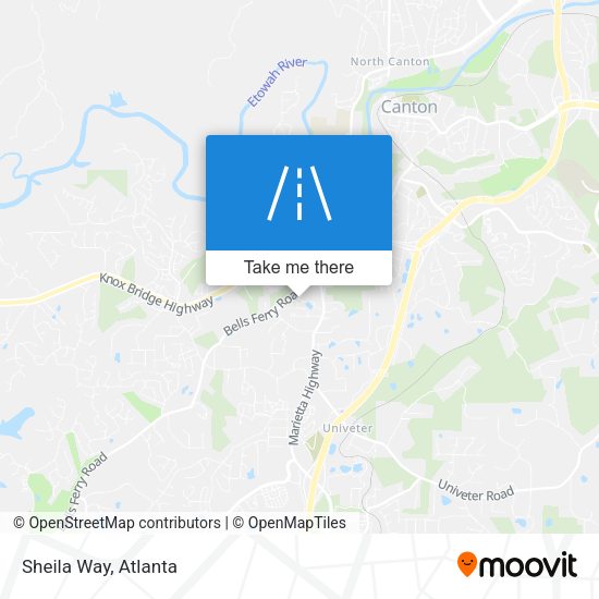 Mapa de Sheila Way