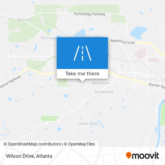 Wilson Drive map