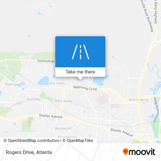 Rogers Drive map