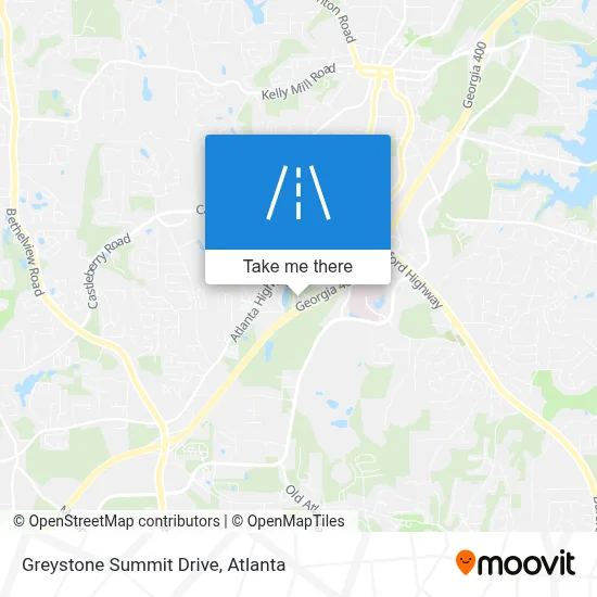 Greystone Summit Drive map