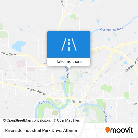 Riverside Industrial Park Drive map