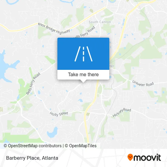Barberry Place map