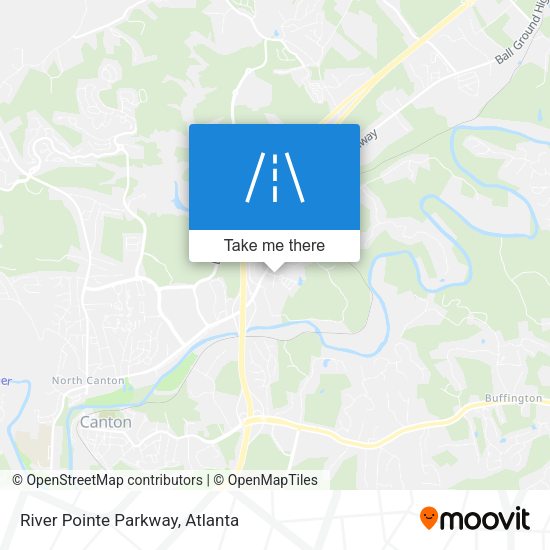 River Pointe Parkway map