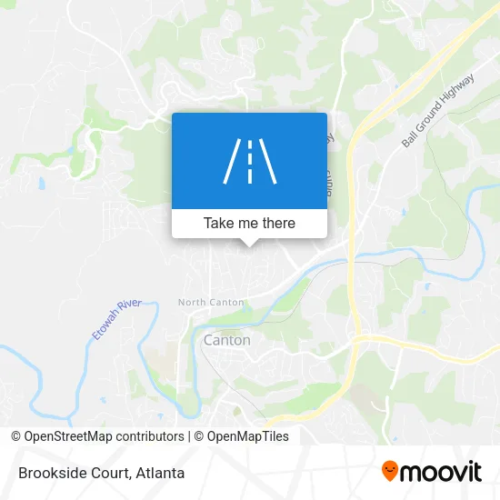 Brookside Court map