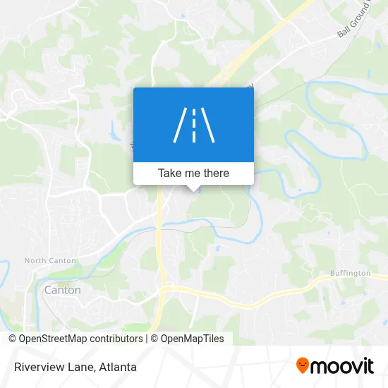 Riverview Lane map