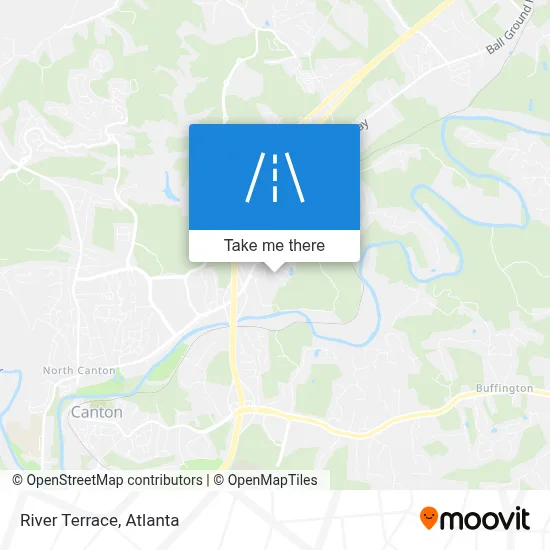 River Terrace map