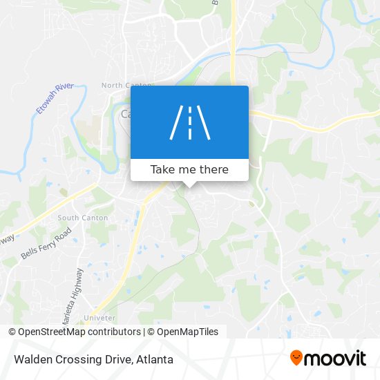 Mapa de Walden Crossing Drive