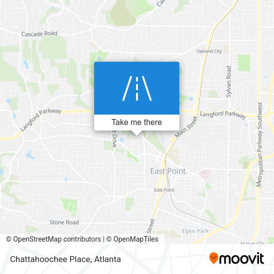 Mapa de Chattahoochee Place