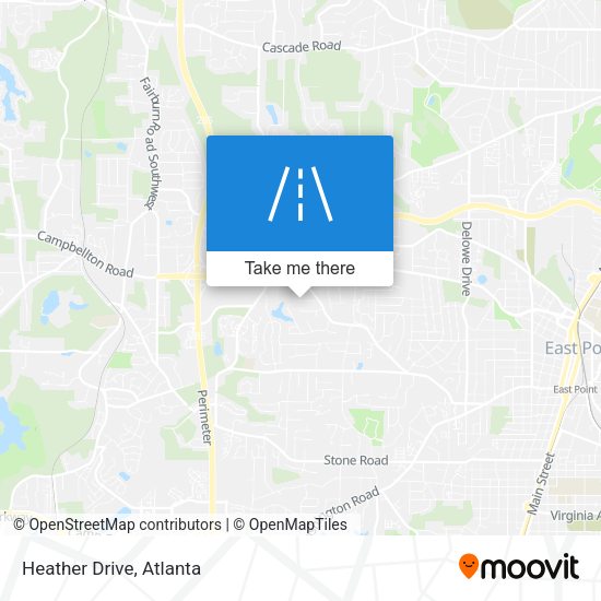 Mapa de Heather Drive