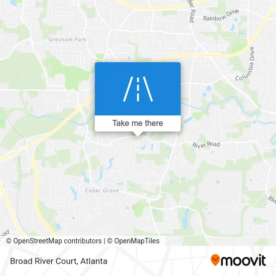 Broad River Court map