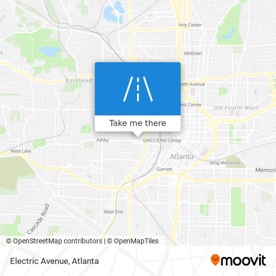 Mapa de Electric Avenue