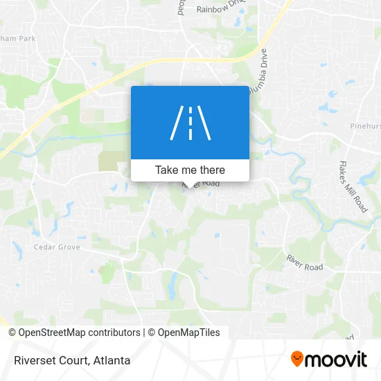 Riverset Court map