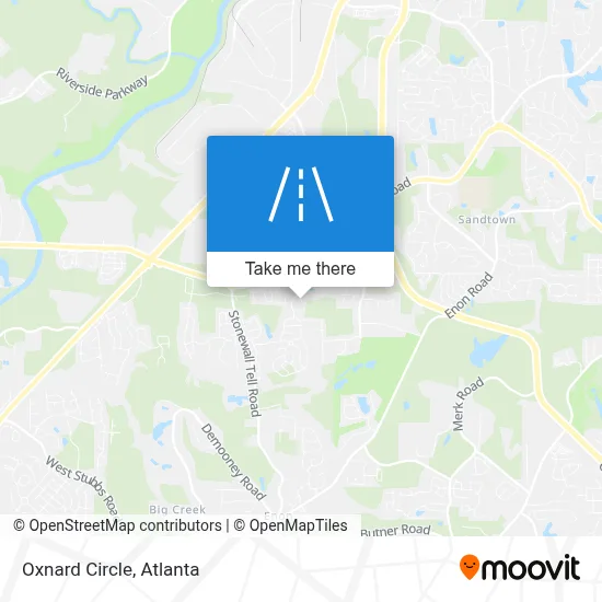 Oxnard Circle map