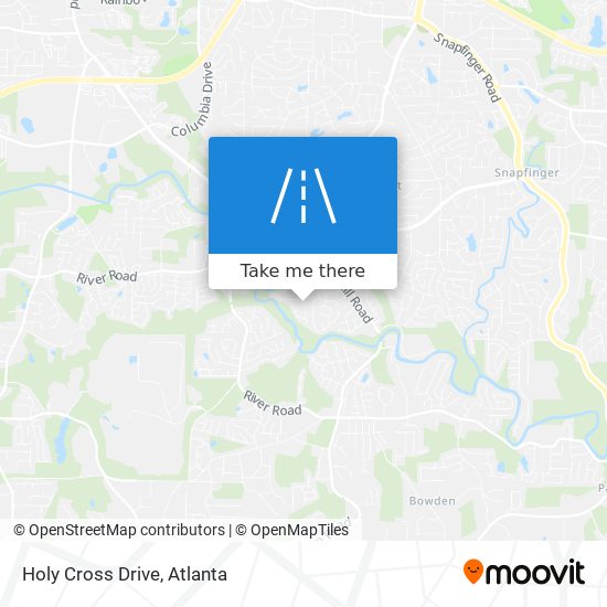 Mapa de Holy Cross Drive