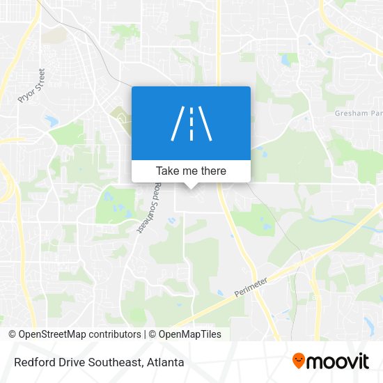 Redford Drive Southeast map