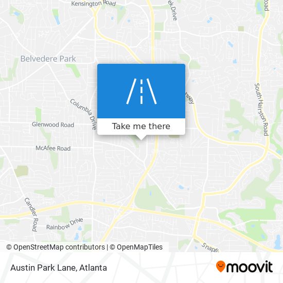 Mapa de Austin Park Lane
