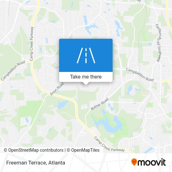 Mapa de Freeman Terrace
