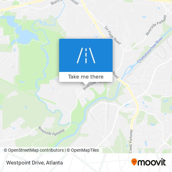 Westpoint Drive map