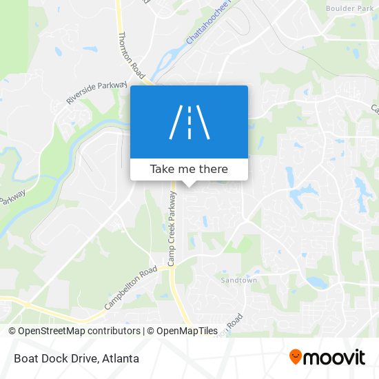 Mapa de Boat Dock Drive